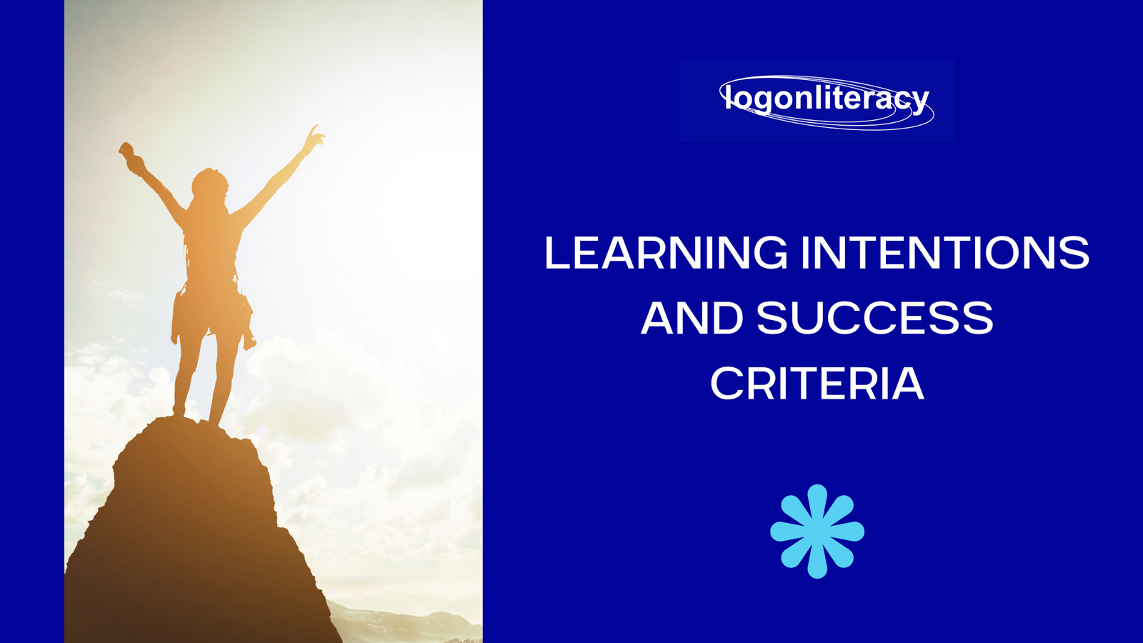 Learning intentions and success criteria