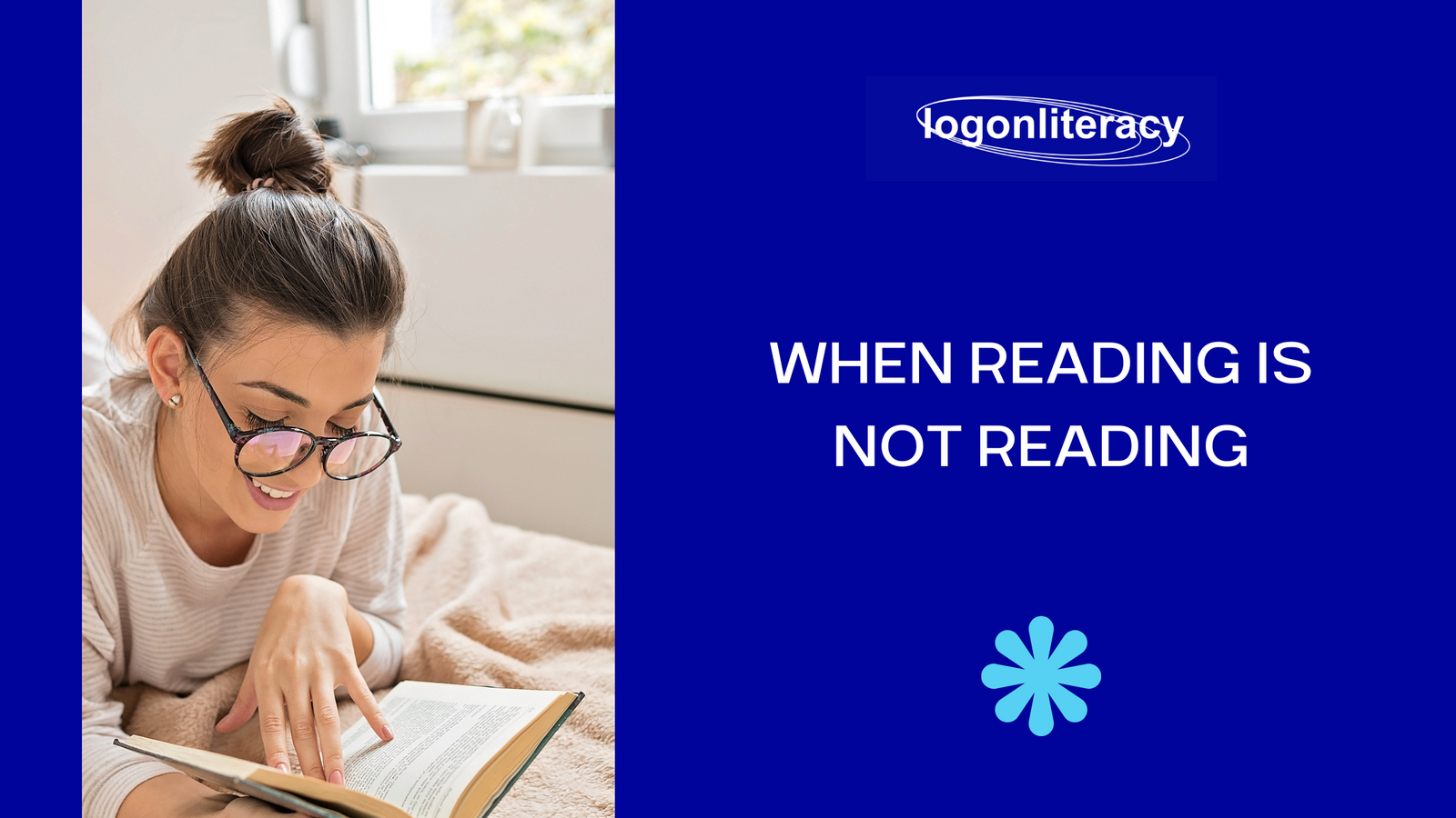 When reading is not reading