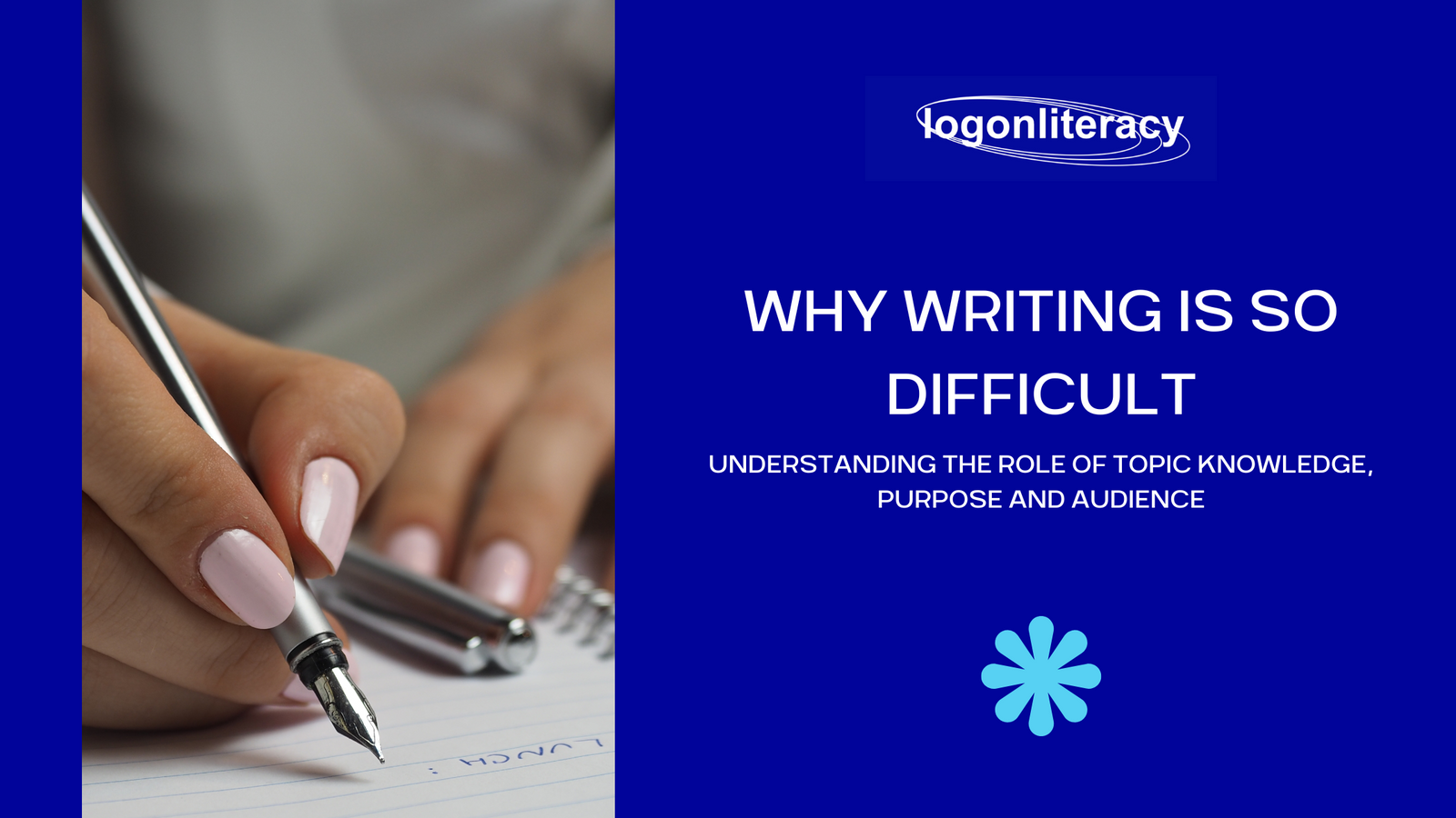 Why writing is so difficult – understanding the role of topic knowledge, purpose and audience