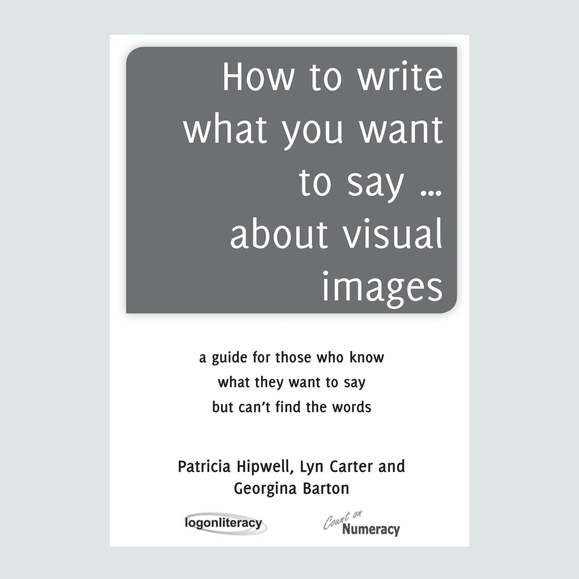 How to write what you want to say... about visual images