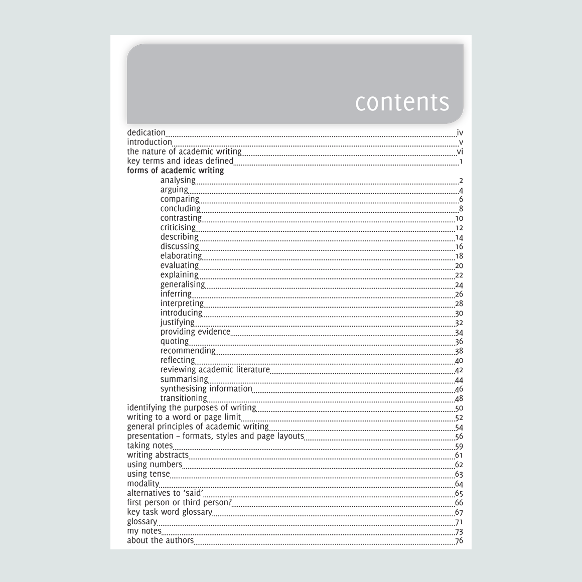 How to write what you want to say... at university